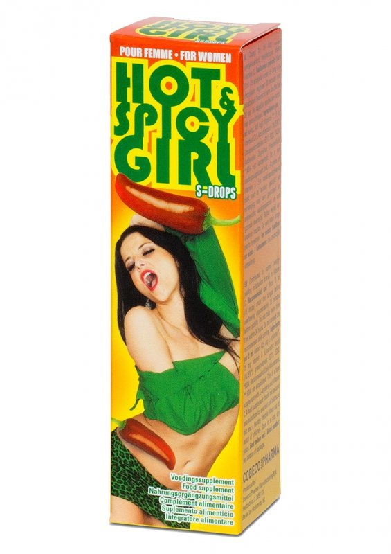 Krople zwiększające pożądanie Hot Spicy Girl 20 ml
