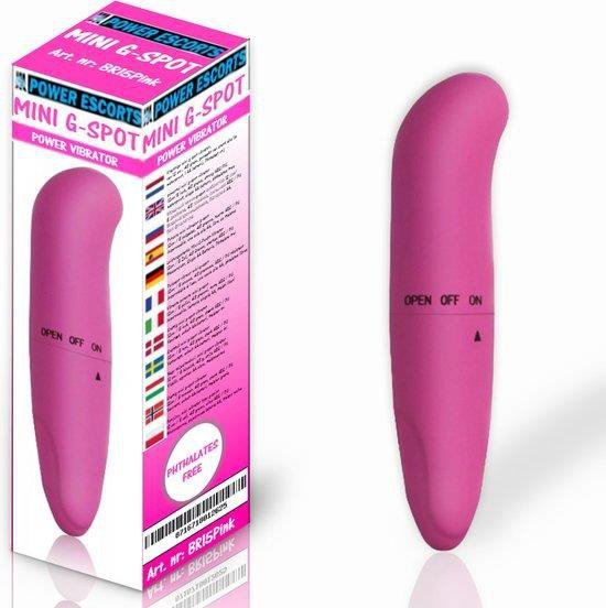 Dyskretny mini wibrator do punktu G różowy