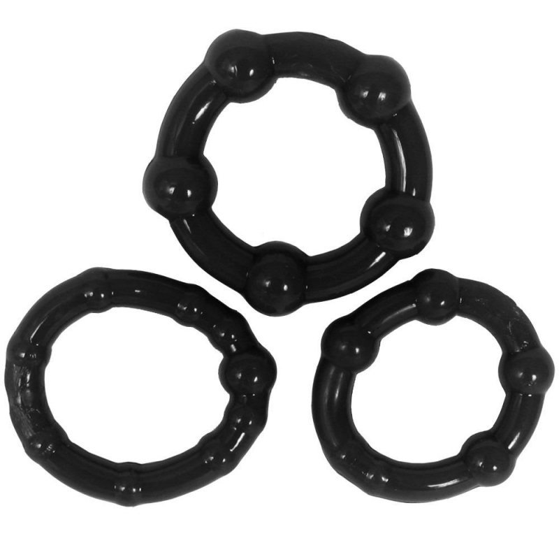 Sztuczna pochwa wibracje + 3 pierścienie erekcyjne