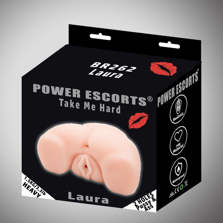 Masturbator Take Me Hard Laura-Pussy &amp; ass masturbator 1,55kg flesh