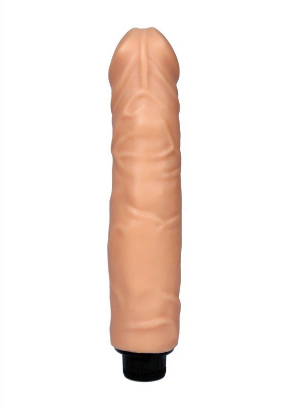 Realistyczny wibrator sztuczny penis z cyber skóry 20 cm