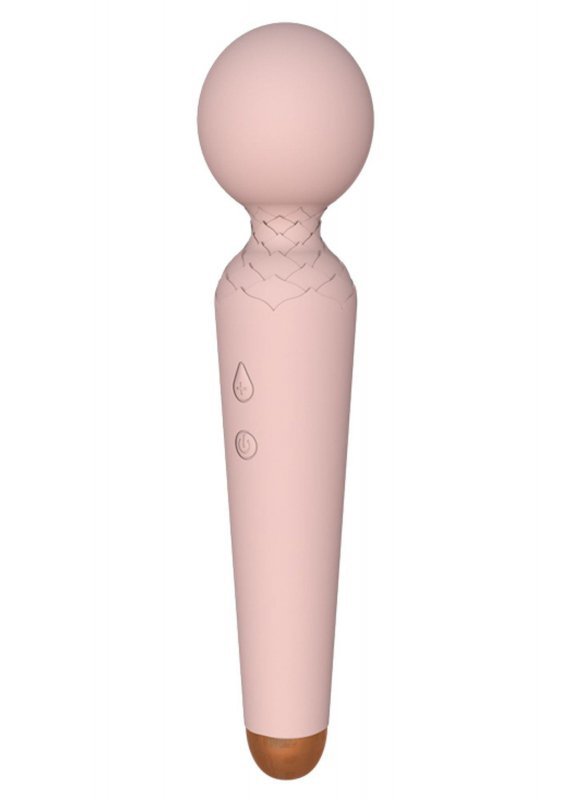Stymulator rechargeable power wand usb 10 functions - flesh