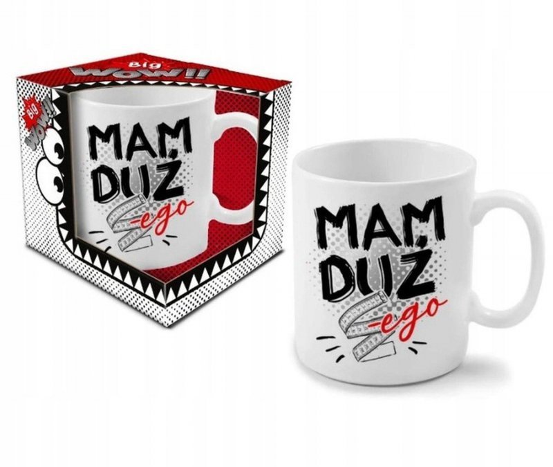 BIG WOW kubek Big Boss 800ml-Mam duż-ego