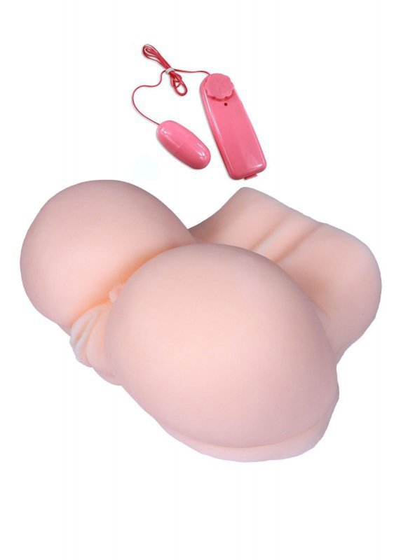 Duży tyłek masturbator 2w1 pochwa i anus 5kg XXL
