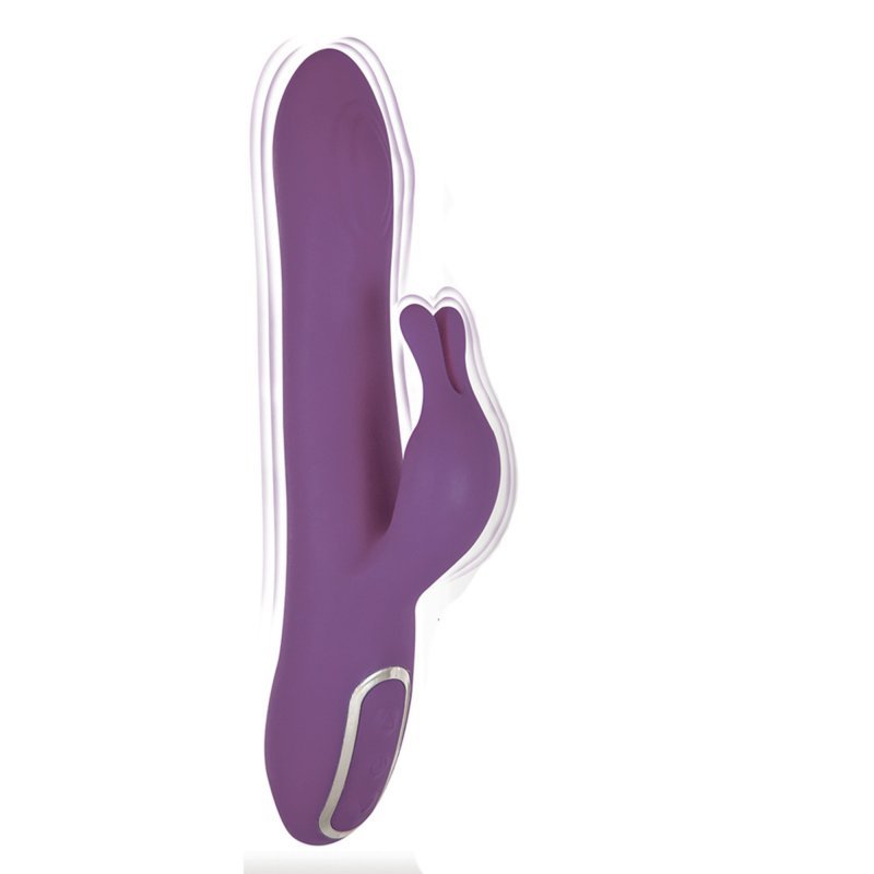 Wibrator króliczek Isabella 5 funkcji, USB Purple