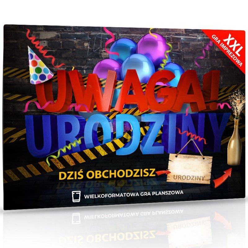 Gra dla dorosłych XXL Uwaga! Urodziny