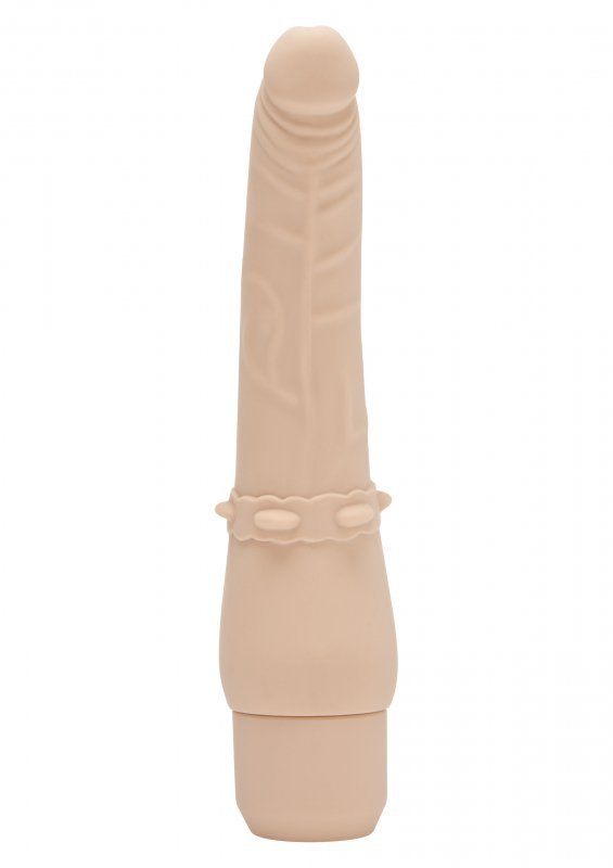Realistyczny wibrator z wypustkami 21 cm