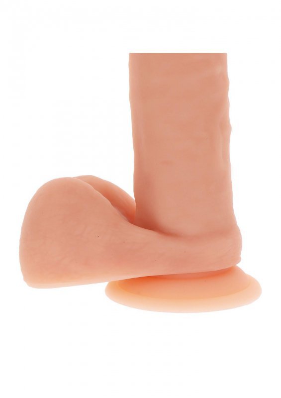 Realistyczne dildo z jądrami przyssawka 20 cm