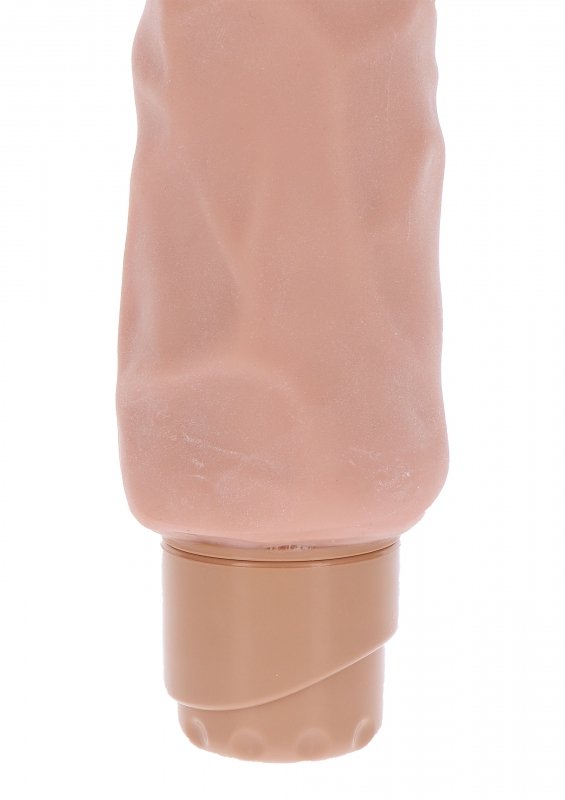 Naturalny wibrator żylasty z cyber skóry 23 cm