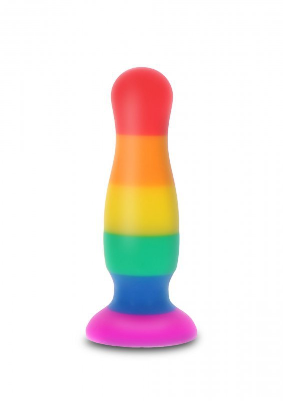 Kolorowy duży korek analny wtyczka plug lgbt dawca orgazmów