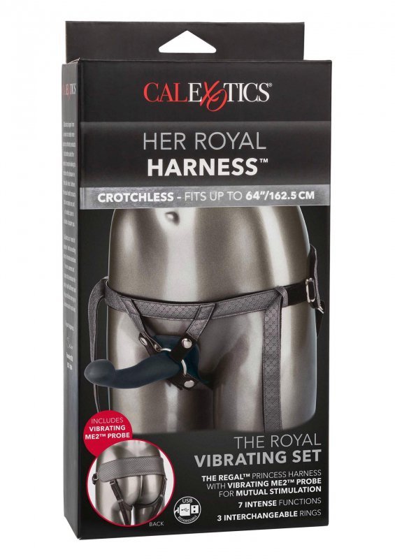 Strapon The Royal vibrating set