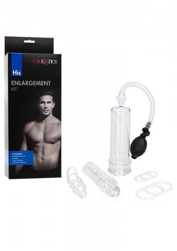 Zestaw pompka do penisa z akcesoriami His Enlargement Kit