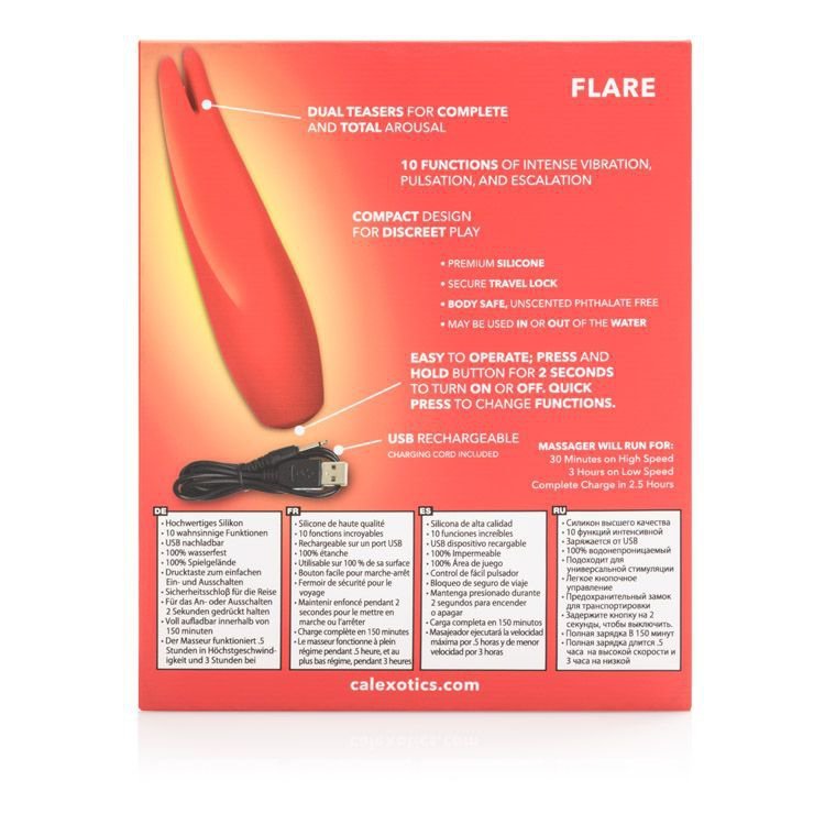 Stymulator Red Hot Flare