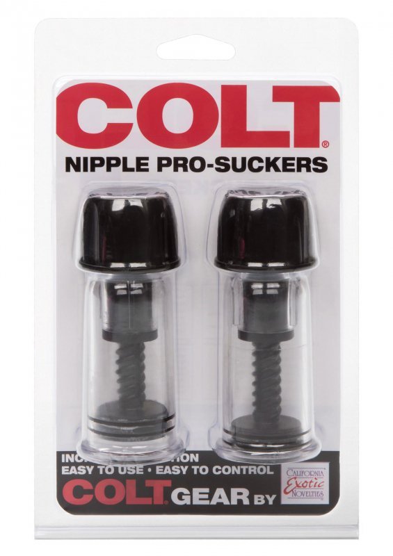 Pompka Colt Nipple Prosuckers Black
