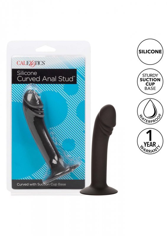 Curved anal stud