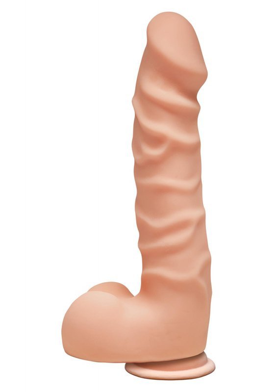 Bardzo żylaste realistyczne dildo na przyssawce 19 cm