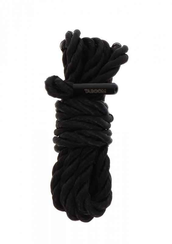 Lina do krępowania wiązania bdsm czarna1.5 m 7 mm