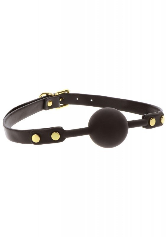 Knebel kulka Studded Mouth Gag Black