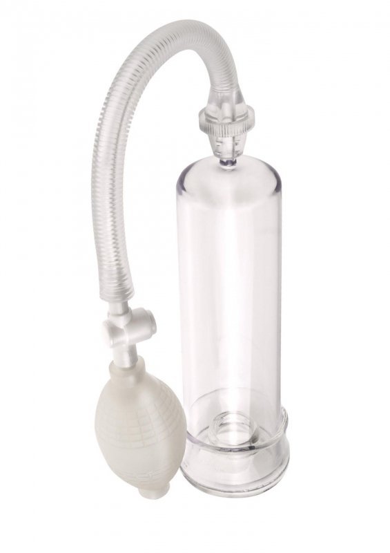 Pompka erekcyjna do penisa PW Beginners Power Pump Clear
