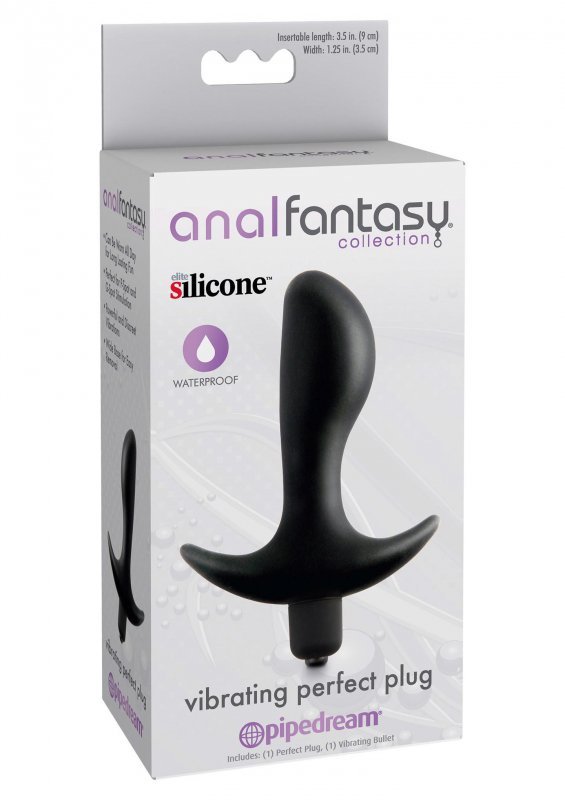 Wibrujący korek analny stymulator prostaty masażer odbytu