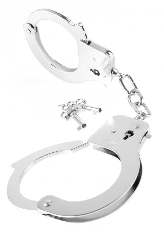 Kajdanki metalowe FF Designer Cuffs - Silver