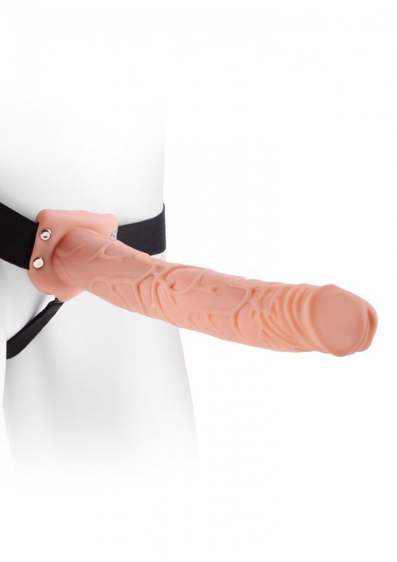 Przedłużka nakładka na penisa realistyczna proteza z żyłami kutas XXL 28 cm