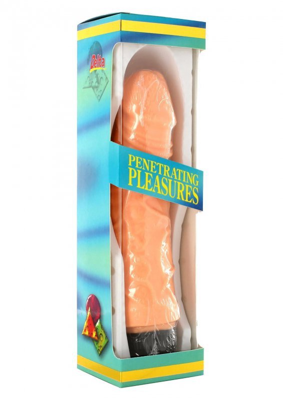Winylowy wibrator, żylaste realistyczne dildo, 