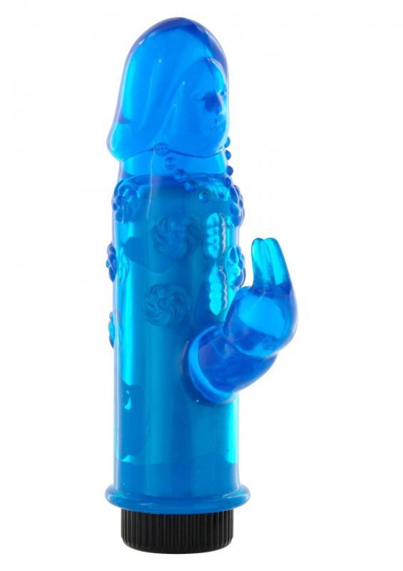 Mini wibrator króliczek z wypustkami