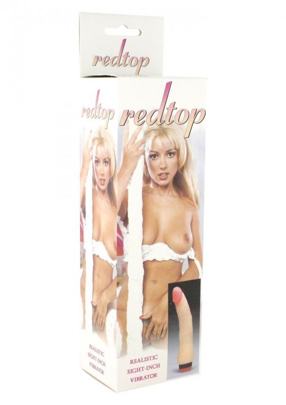 Naturalny zakrzywiony wibrator 18 cm