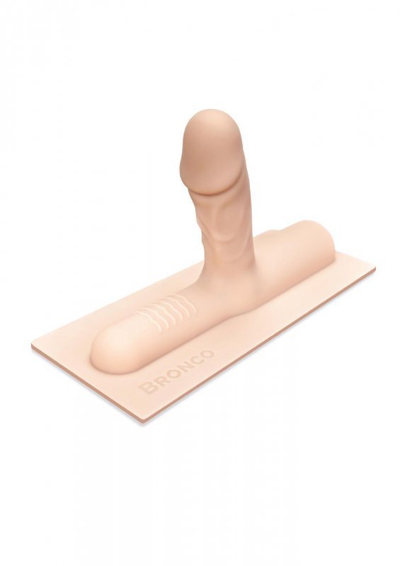 Nakładka na siedzisko erotyczne penis dildo Cowgirl Bronco Light cielisty