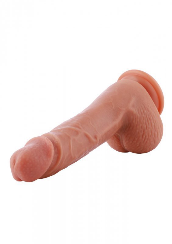 Penis do sex maszyny Hismith KlicLok Dildo 20 cm cielisty