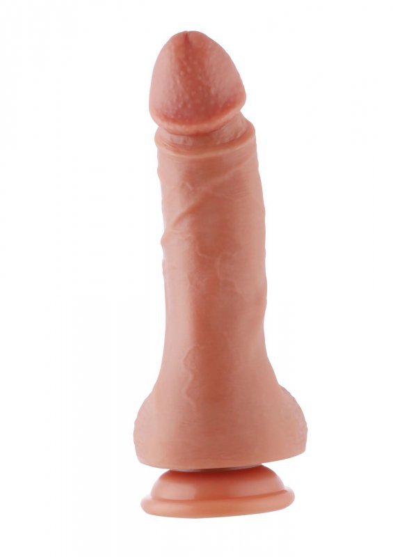 Penis do sex maszyny Hismith KlicLok Dildo 20 cm cielisty