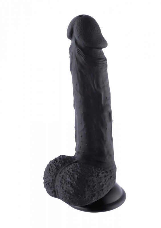 Penis do sex maszyny Hismith KlicLok Dildo 20 cm czarny