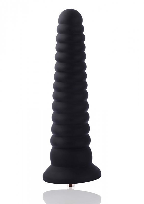 Penis do sex maszyny Hismith KlicLok Dildo 25 cm czarny