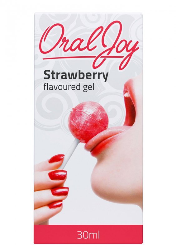 Truskawkowy żel do seksu oralnego Oral Joy 30ml