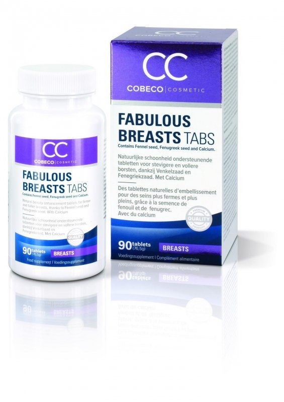 Kapsułki powiększające piersi CC Fabulous Breasts 90 tabl
