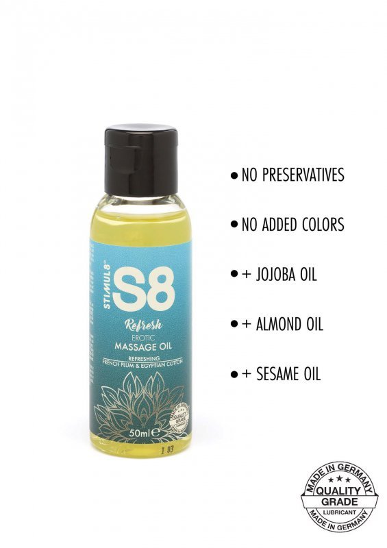 Odświeżający olejek do masażu erotycznego 50 ml