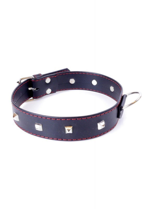 Gustowna obroża na szyję w stylu BDSM 3 cm