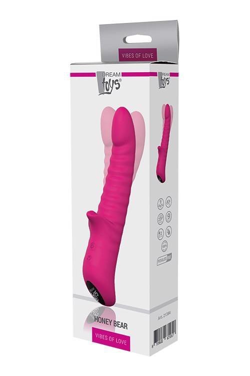 Wibrator z wypustkami stymulator łechtaczki Dream Toys