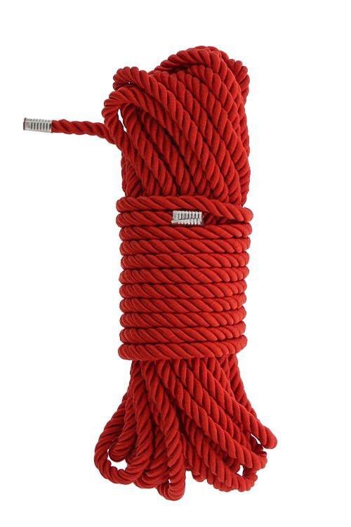 Lina do wiązania krępowania Shibari Kinbaku 10M czerwona