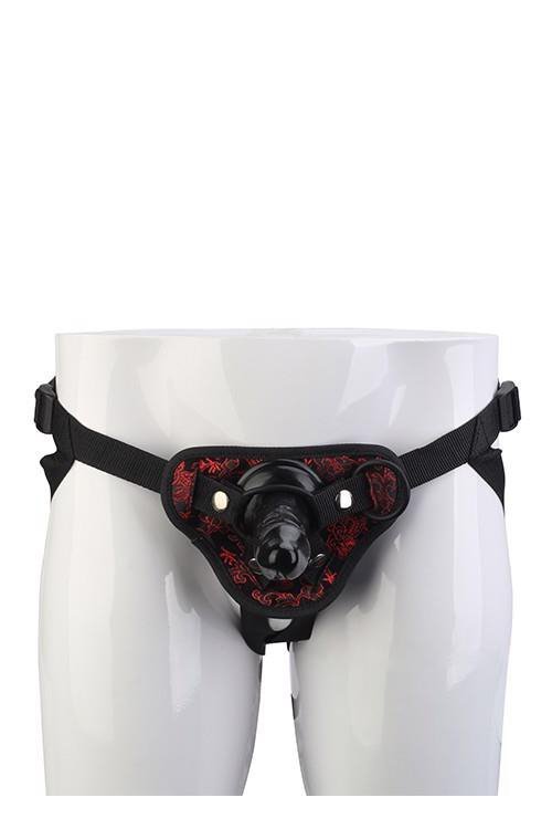 Strapon uprząż realistyczne dildo z żyłami penetrator pochwy 13 cm
