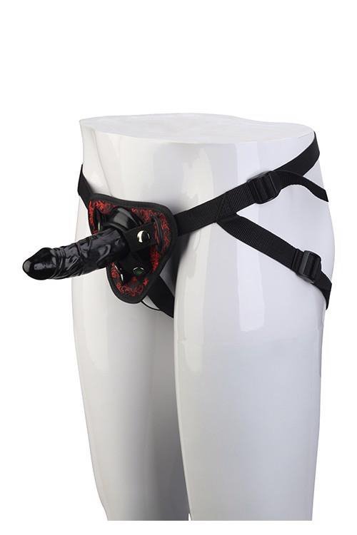 Strapon uprząż realistyczne dildo z żyłami penetrator pochwy 13 cm