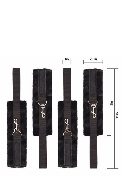 Blaze bed restraint set