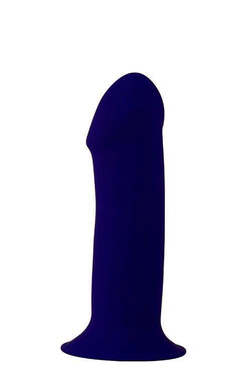 Niebieskie dildo do strapon sztuczny penis 17,5 cm