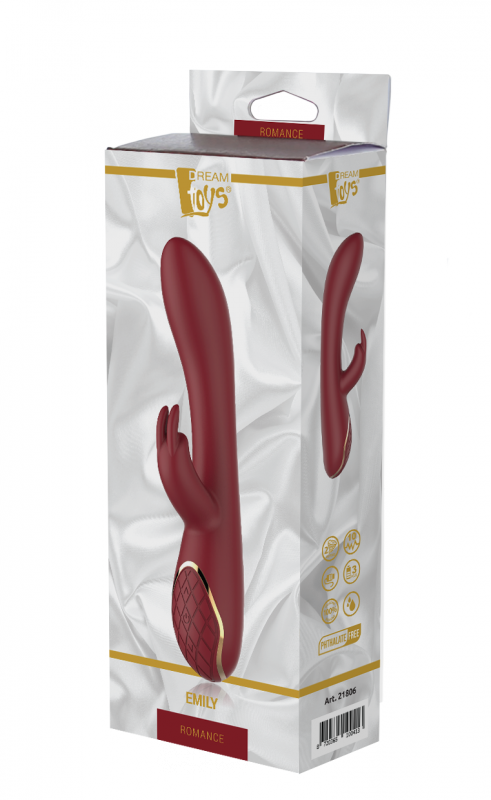 Elegancki masażer wibrujący z króliczkiem