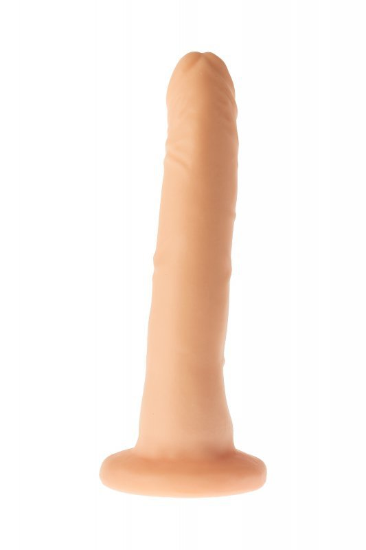 Realistyczne zakrzywione dildo na przyssawce 21 cm