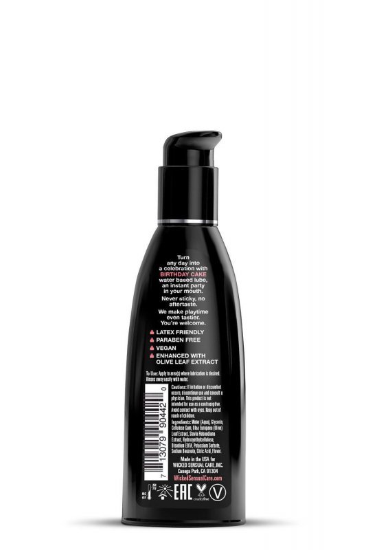 Wicked wodny lubrykant o smaku tortu 60 ml