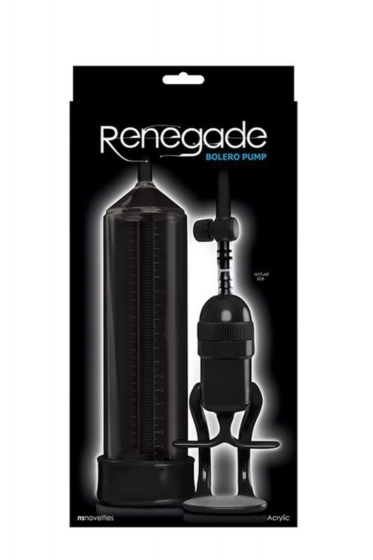 Pompka do penisa Renegade Bolero z tłokiem 