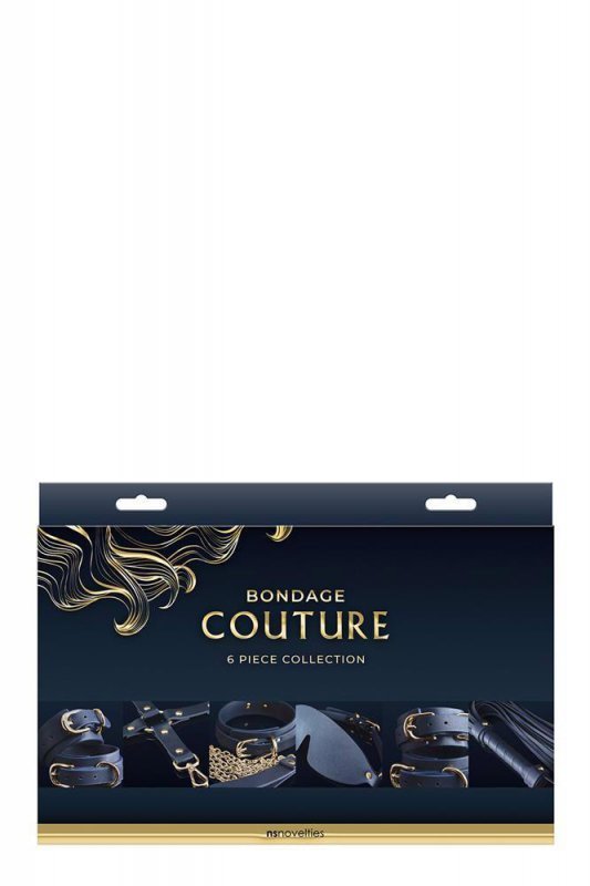 Bondage couture 6 piece kit blue