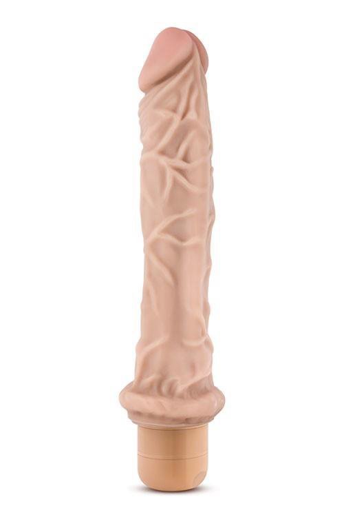 Naturalne dildo wibrujące sztuczny penis Mr. Skin 25 cm